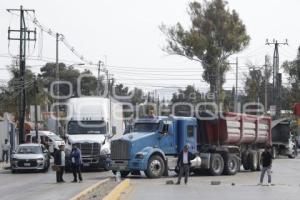 MANIFESTACIÓN . TRANSPORTISTAS PERIFERICO