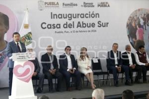 INAUGURACIÓN . CASA DEL ABUE SUR