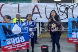 AGUA DE PUEBLA . MANIFESTACIÓN CLAUSURA