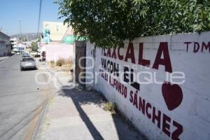 TLAXCALA . BARDAS PROPAGANDA POLÍTICA