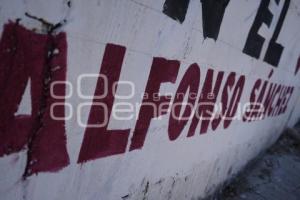 TLAXCALA . BARDAS PROPAGANDA POLÍTICA