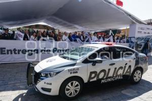 GOBIERNO  ESTATAL  . ENTREGA DE PATRULLAS