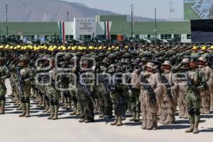 GOBIERNO FEDERAL . ANIVERSARIO EJÉRCITO MEXICANO