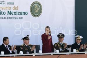 GOBIERNO FEDERAL . ANIVERSARIO EJÉRCITO MEXICANO