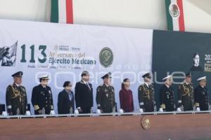GOBIERNO FEDERAL . ANIVERSARIO EJÉRCITO MEXICANO