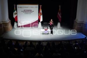 TLAXCALA . CONFERENCIA LEY OLIMPIA