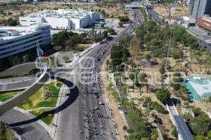 MANIFESTACIÓN 28 DE OCTUBRE . VÍA ATLIXCÁYOTL