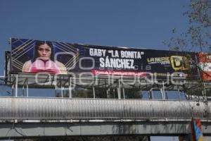 PUBLICIDAD PELEA GABRIELA SÁNCHEZ