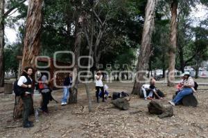 PARQUE JUÁREZ . AMBIENTALISTAS