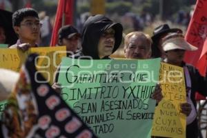 MANIFESTACIÓN . UPVA 28 DE OCTUBRE