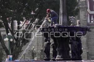 FUENTE SAN MIGUEL . LIMPIEZA 8M