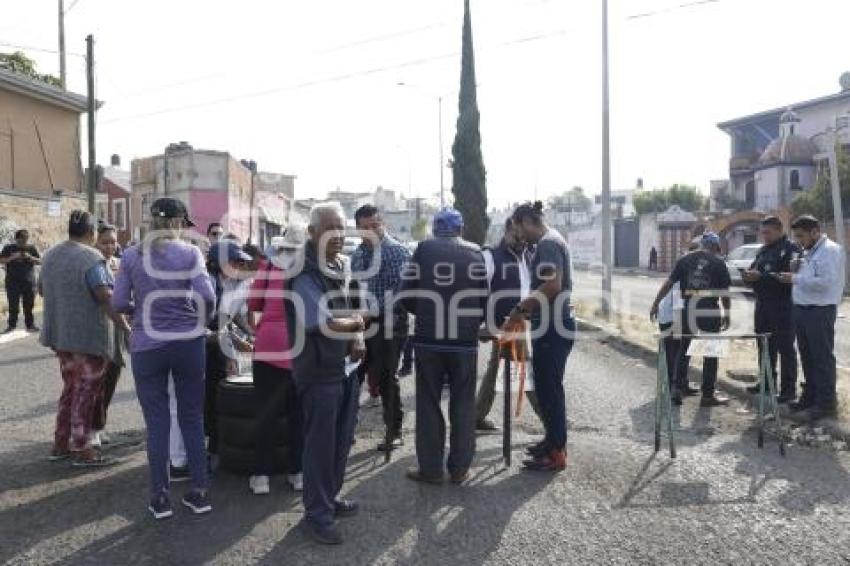 MANIFESTACIÓN . AVENIDA LAS MARGARITAS