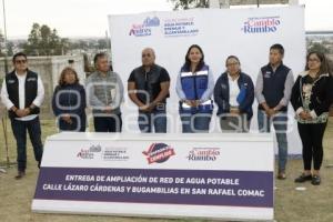 SAN ANDRÉS CHOLULA . RED DE AGUA POTABLE