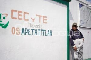 TLAXCALA . MANIFESTACIÓN DOCENTES CECYTE