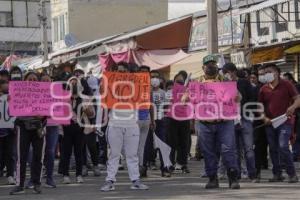 MANIFESTACIÓN MERCADO MORELOS