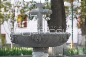 TLAXCALA . RESTAURACIÓN DE FUENTE 8M