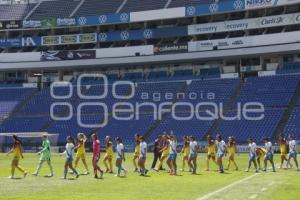 FÚTBOL FEMENIL . PUEBLA VS AMÉRICA