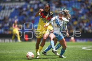 FÚTBOL FEMENIL . PUEBLA VS AMÉRICA