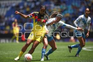 FÚTBOL FEMENIL . PUEBLA VS AMÉRICA