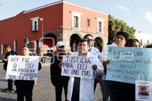 MANIFESTACIÓN ASESINATO ENFERMERA