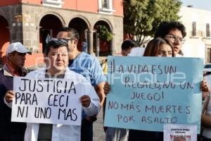 MANIFESTACIÓN ASESINATO ENFERMERA
