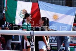 BOXEO . GABRIELA LA BONITA SÁNCHEZ