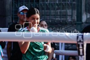 BOXEO . GABRIELA LA BONITA SÁNCHEZ