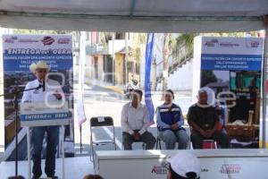 SAN ANDRÉS CHOLULA . ENTREGA DE OBRA