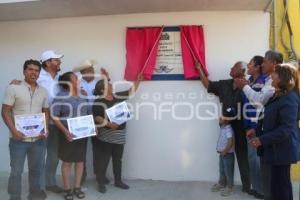 SAN ANDRÉS CHOLULA . ENTREGA DE OBRA