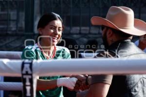 BOXEO . GABRIELA LA BONITA SÁNCHEZ